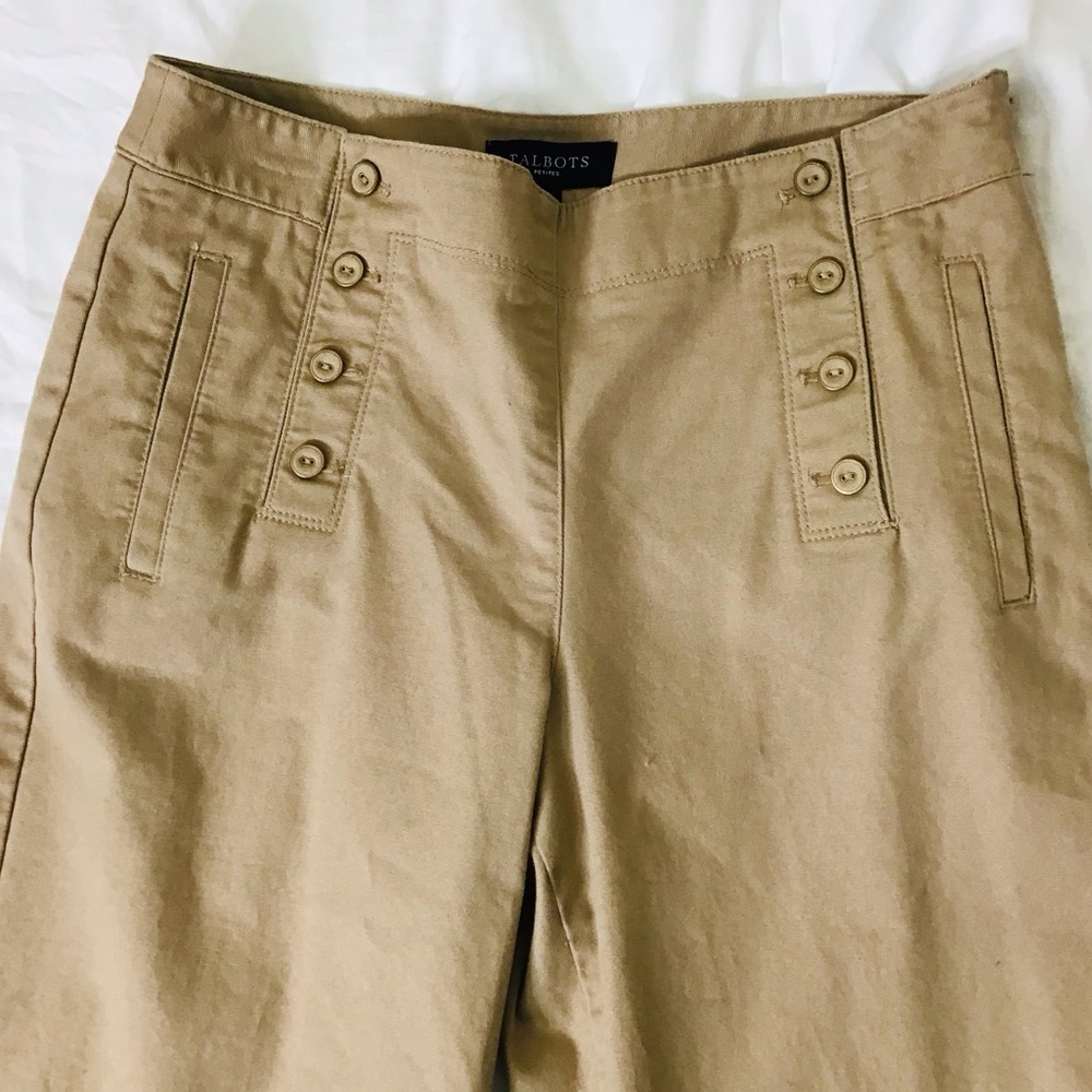 Talbots Button-Up Front Panel Trousers - image 5